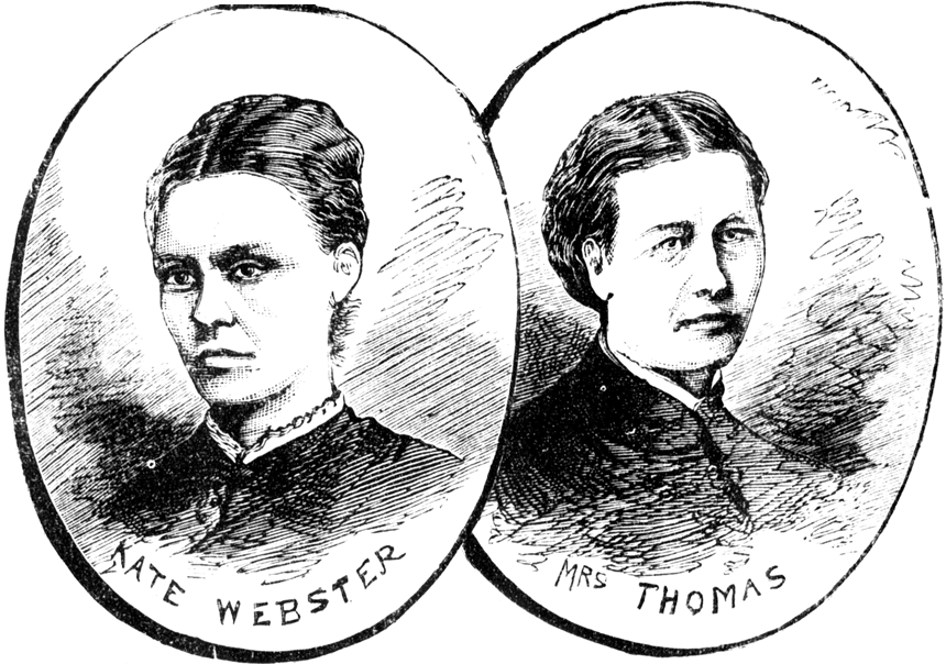 Kate Webster and Julia Martha Thomas, 1879